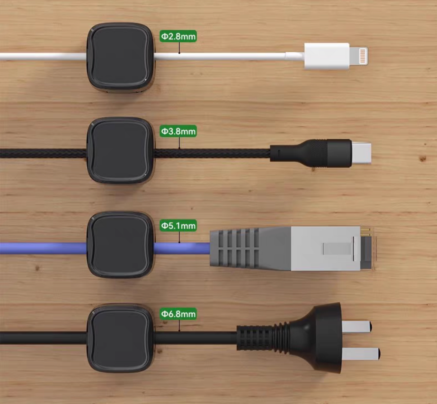 Magnetic Wire Organizer